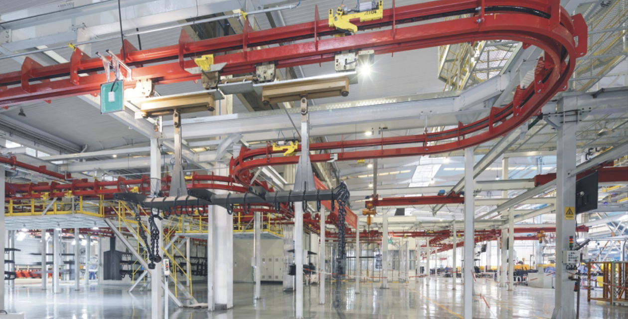 Hangcha Linhas logísticas aéreas automáticas